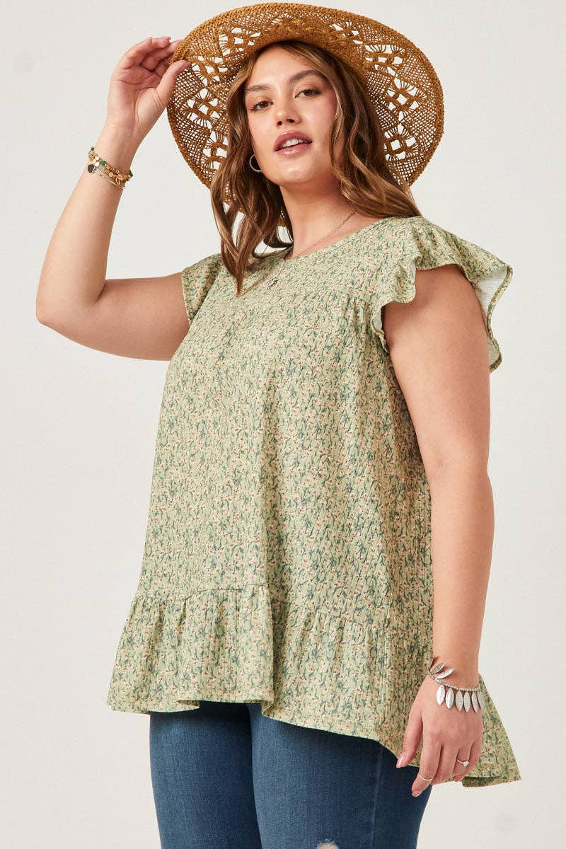 Katie Floral Top