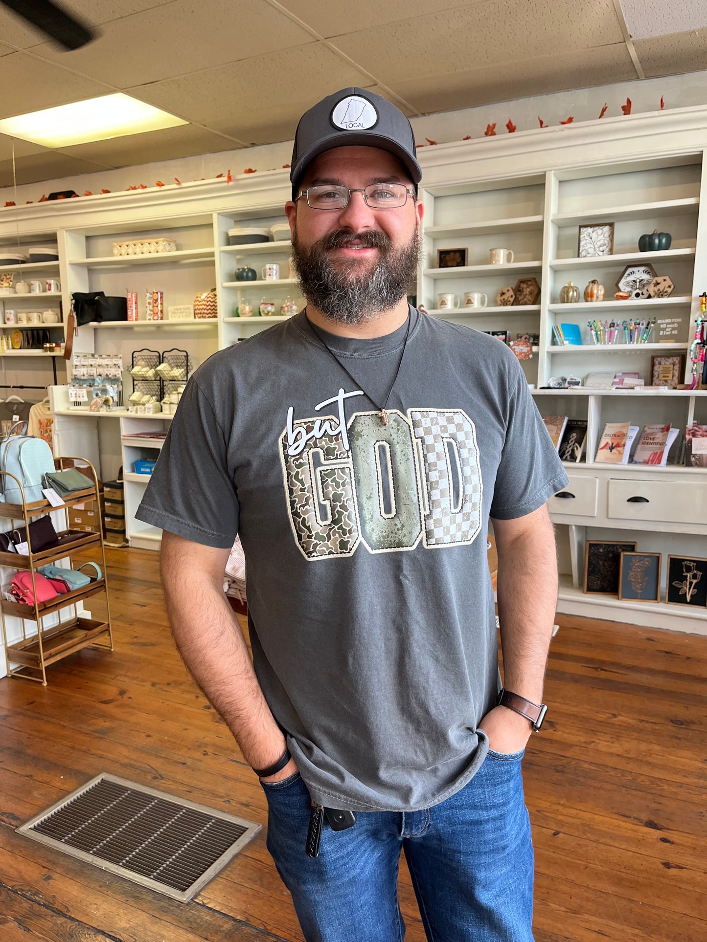 but, God T-shirt