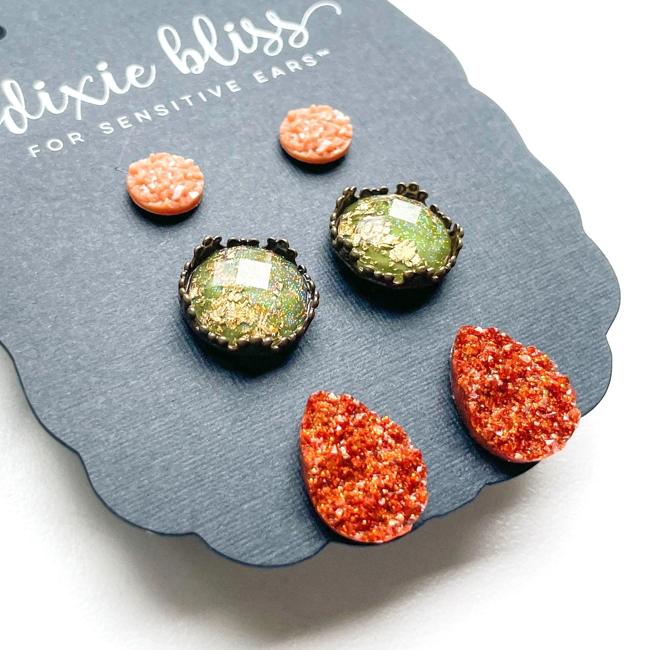 Alicia Stud Earring Set