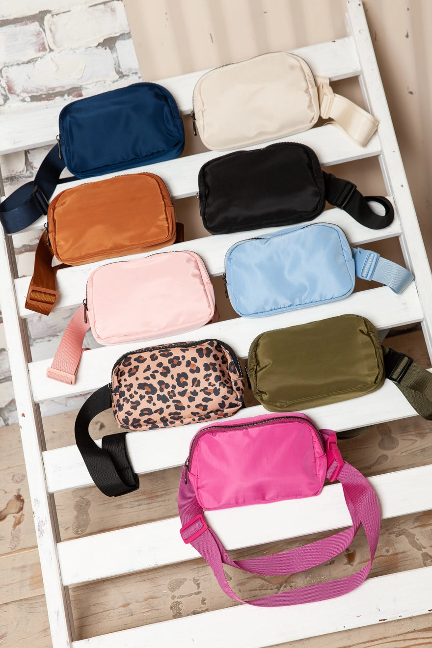 50 inch Crossbody Belt Bag | MULTIPLE COLORS