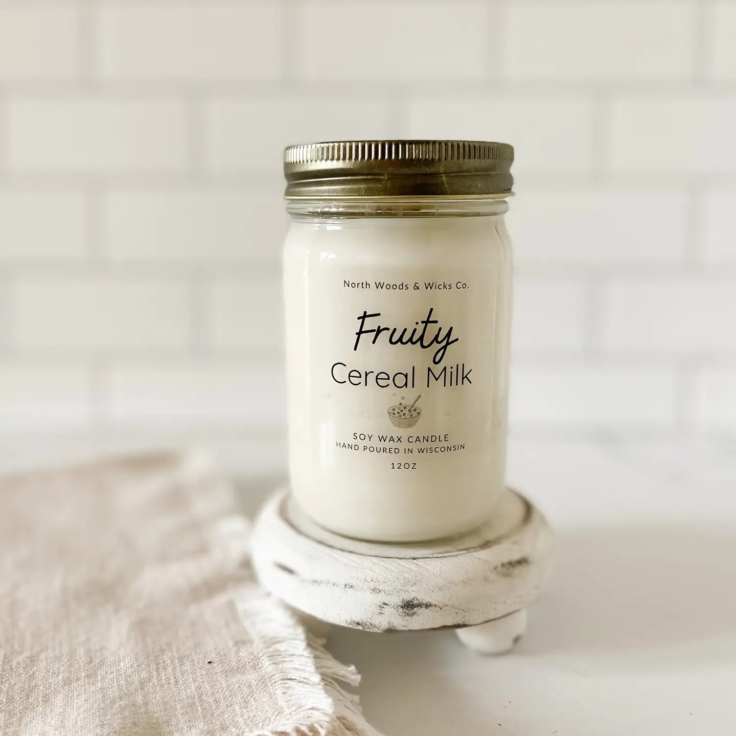 Fruity Cereal Milk Candle | 12oz.