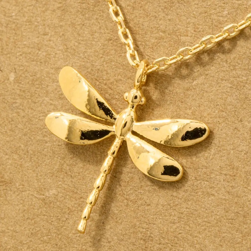 Dragonfly Pendant Necklace