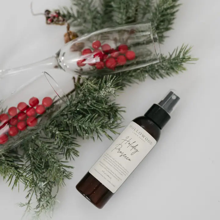 Holiday Prosecco | Linen + Room Spray