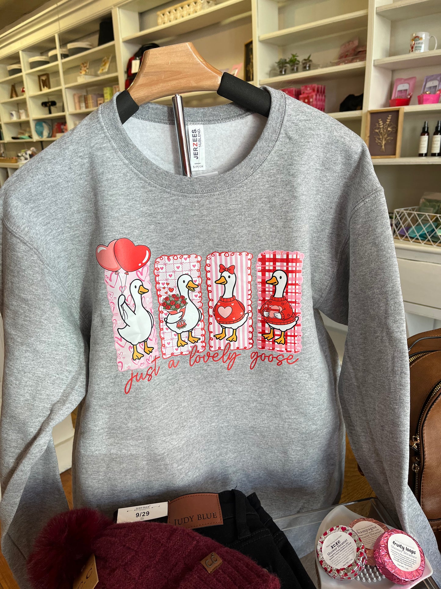 Just a Lovely Goose Crewneck