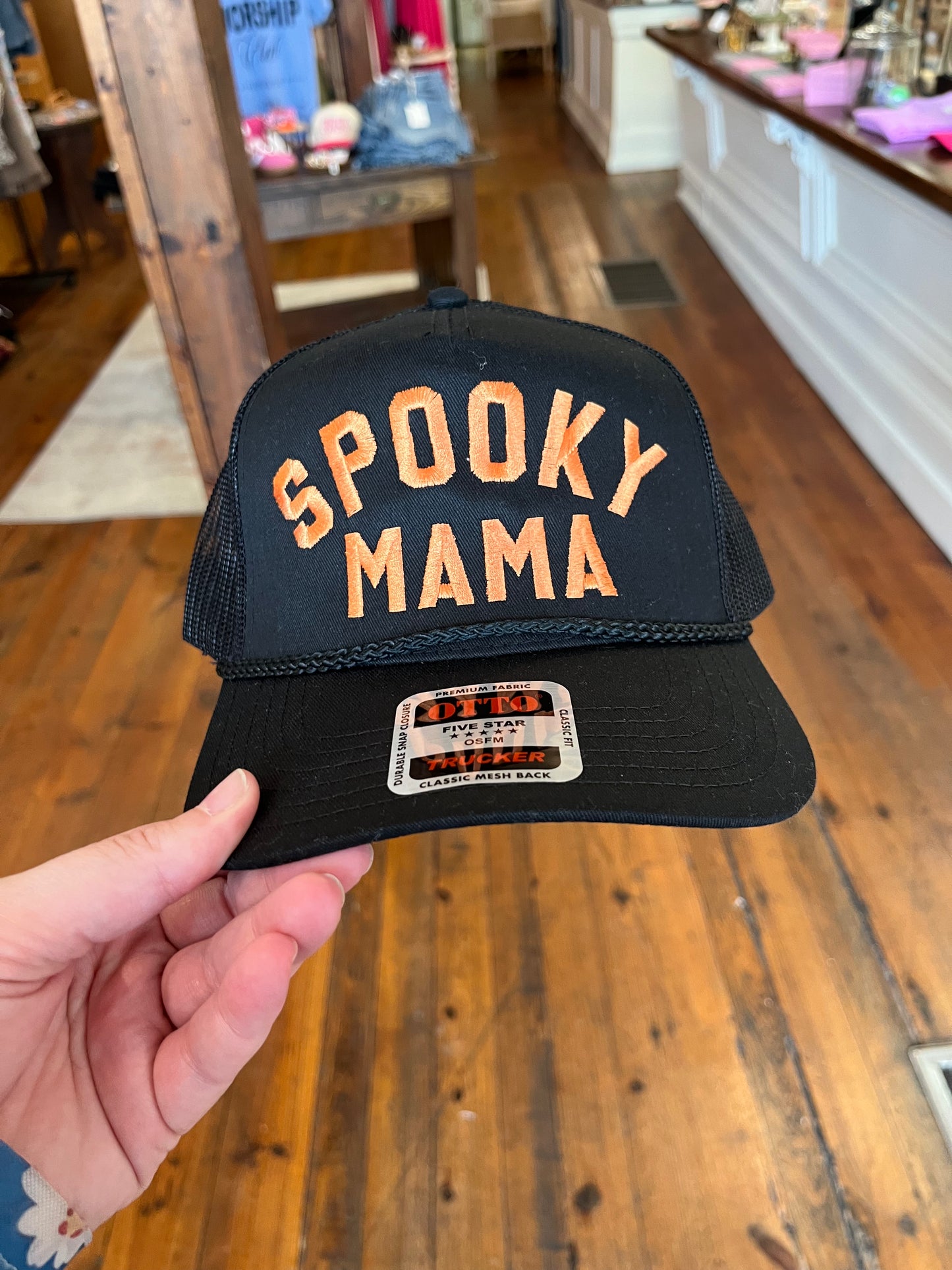 Spooky Mama Trucker Hat