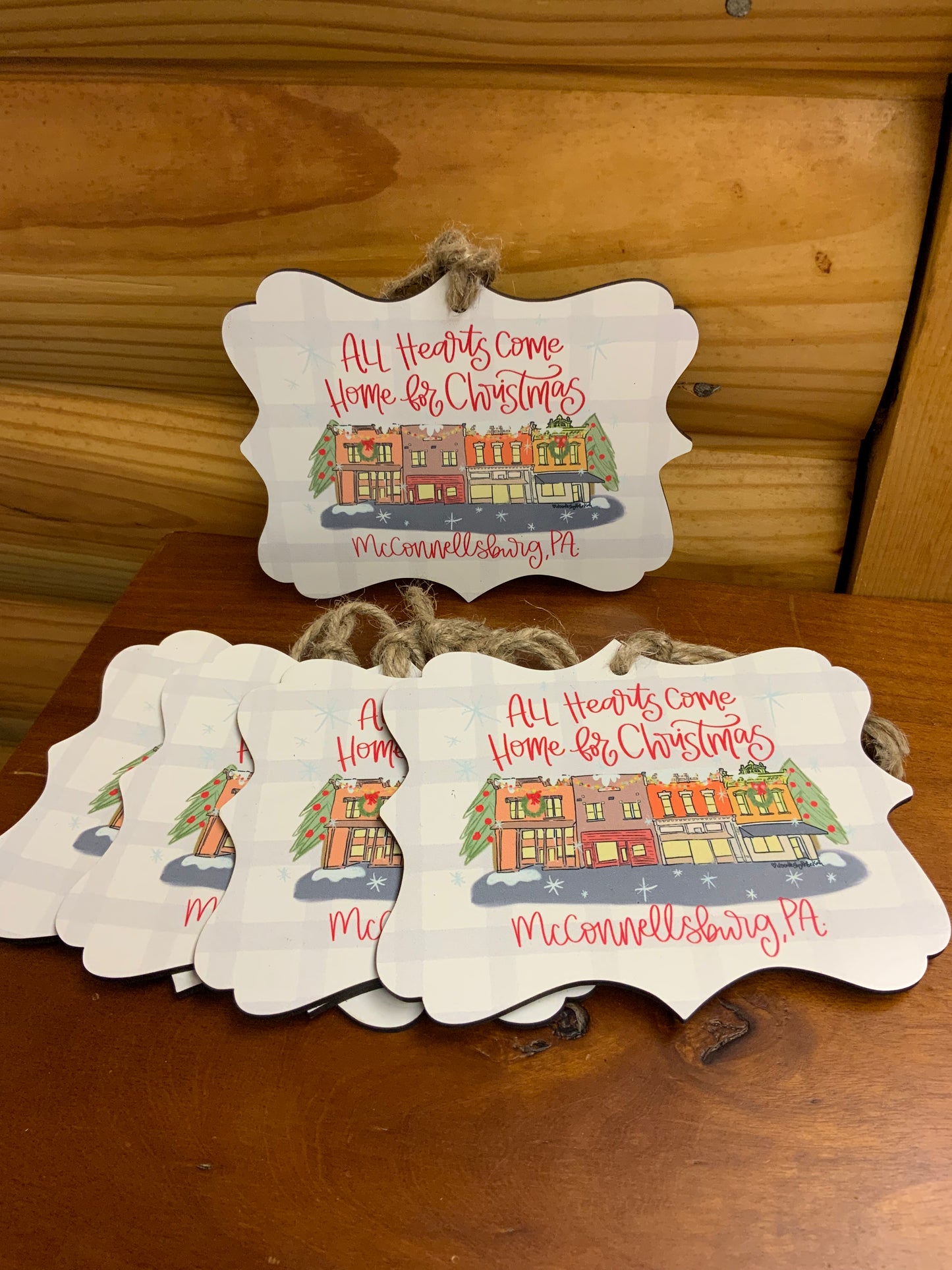 All Hearts Come Home for Christmas McConnellsburg, PA Ornament | CHRISTMAS