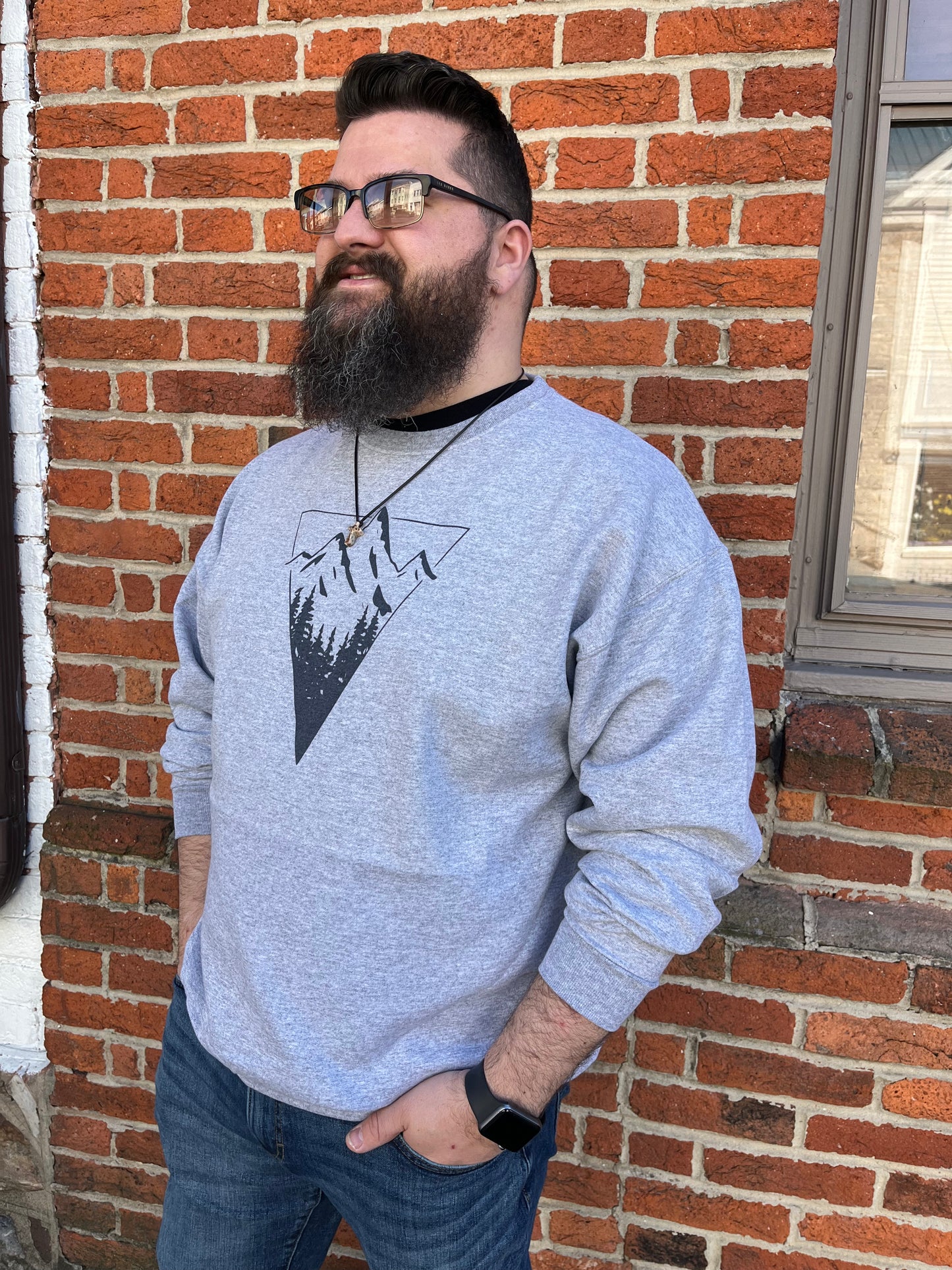 Mountain Range Crewneck