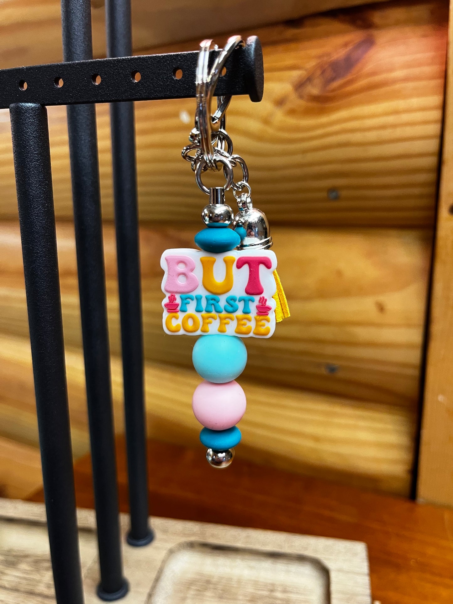 Silicone Bead Keychain | MULTIPLE DESIGNS