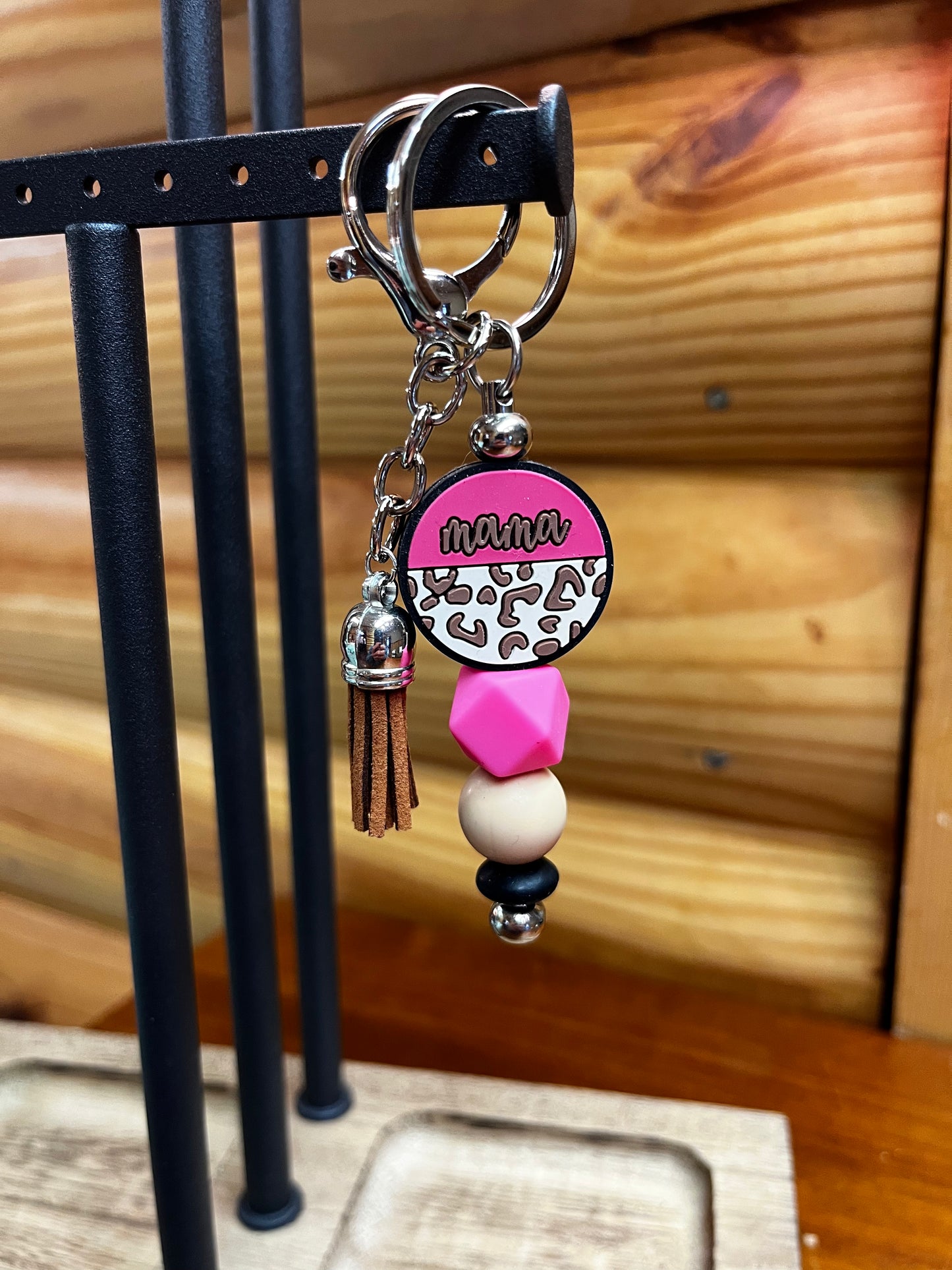 Silicone Bead Keychain | MULTIPLE DESIGNS