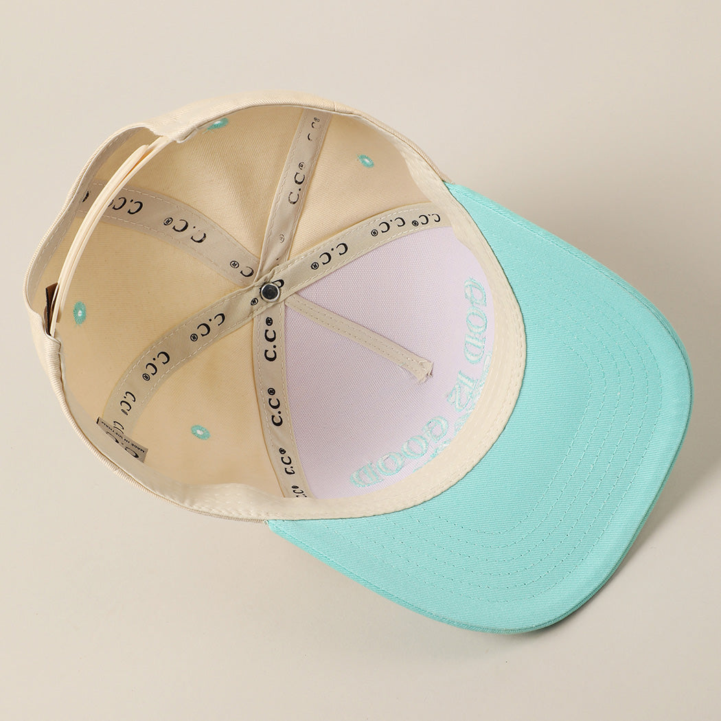 God Is Good Trucker Hat - Mint