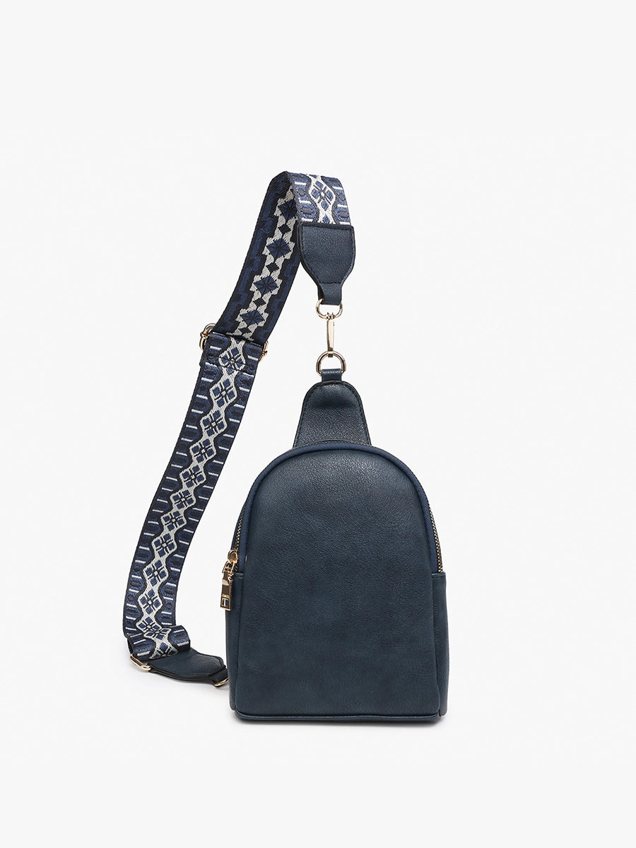 Ellen Sling Bag with Removable Guitar Strap | MULTIPLE COLORS