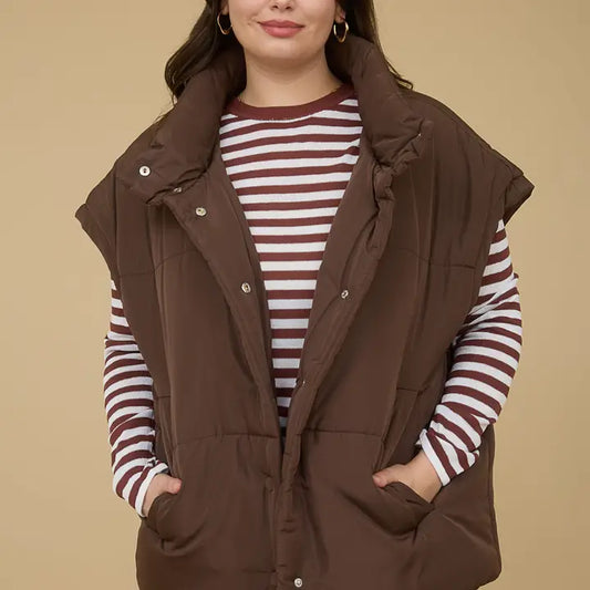 Aria Oversized Puffer Vest