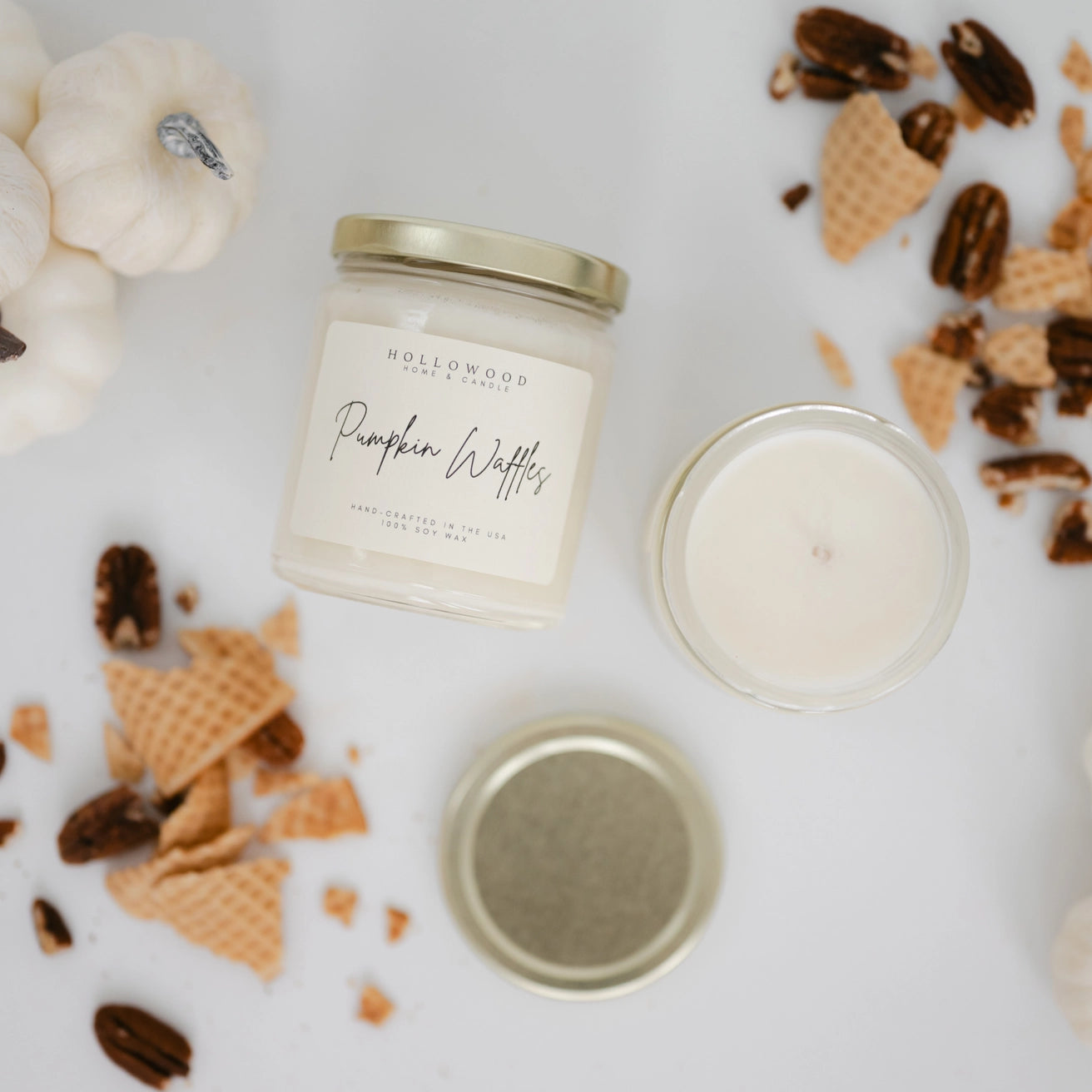 8oz Candles | MULTIPLE SCENTS | Hollowood Home + Candle