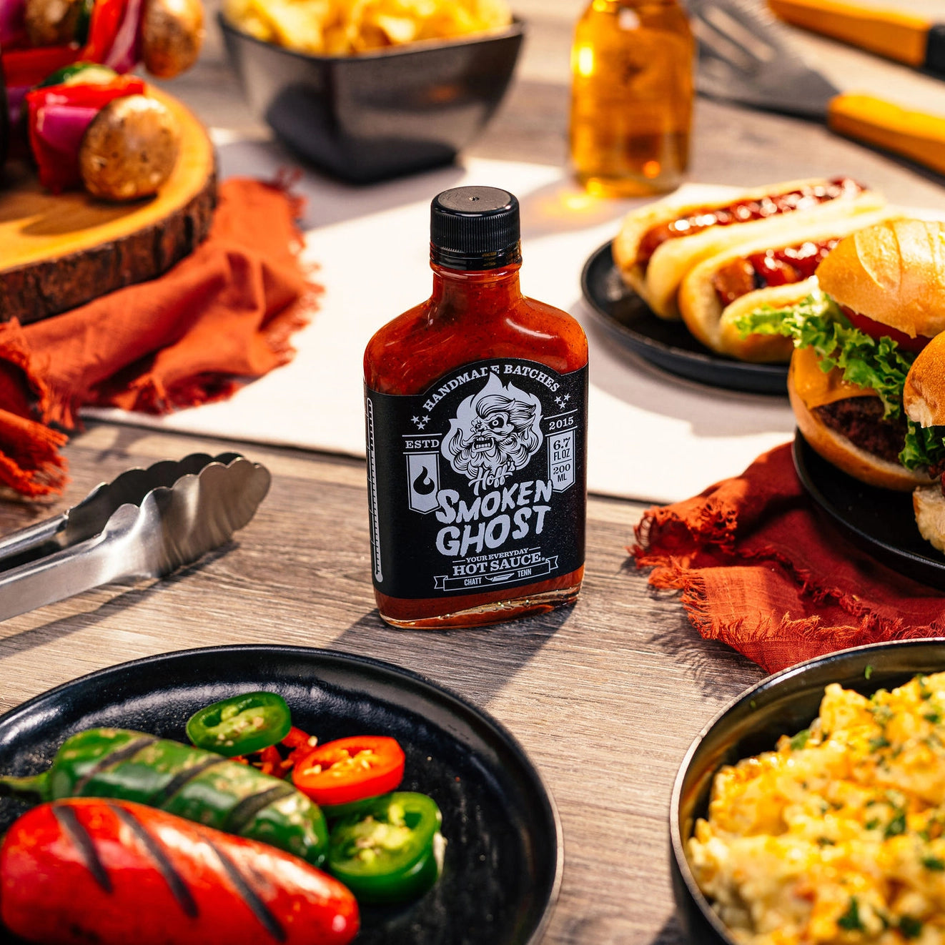 Hoff & Pepper Smoken Ghost Hot Sauce | 6.7oz