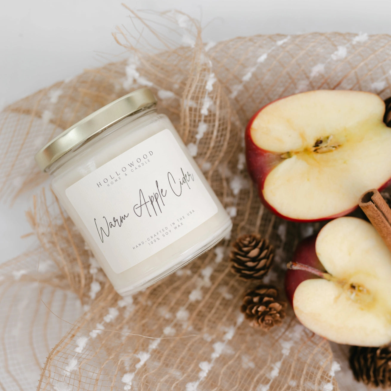 8oz Candles | MULTIPLE SCENTS | Hollowood Home + Candle
