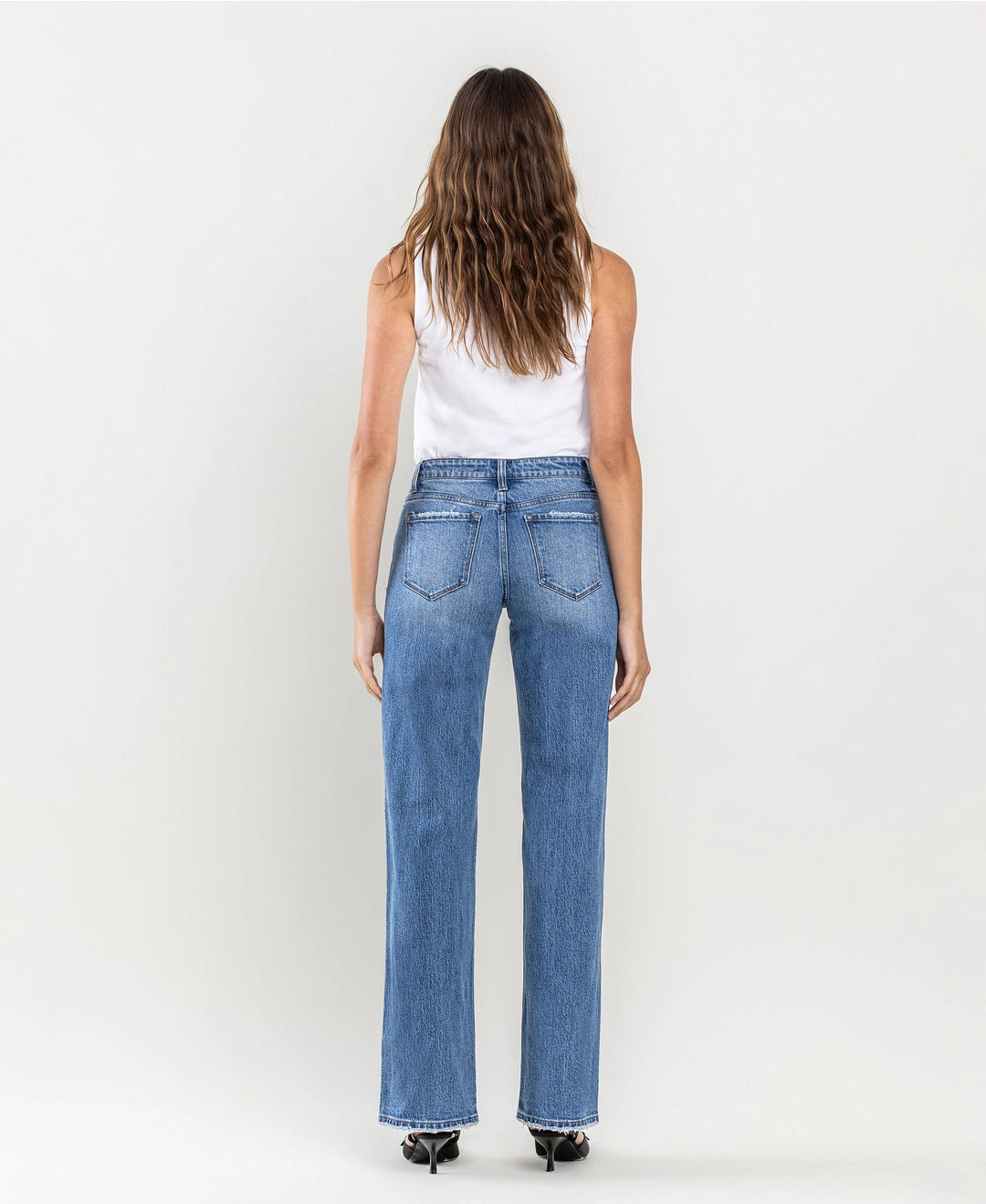 Olivia High Rise Wide Leg Jeans | VERVET