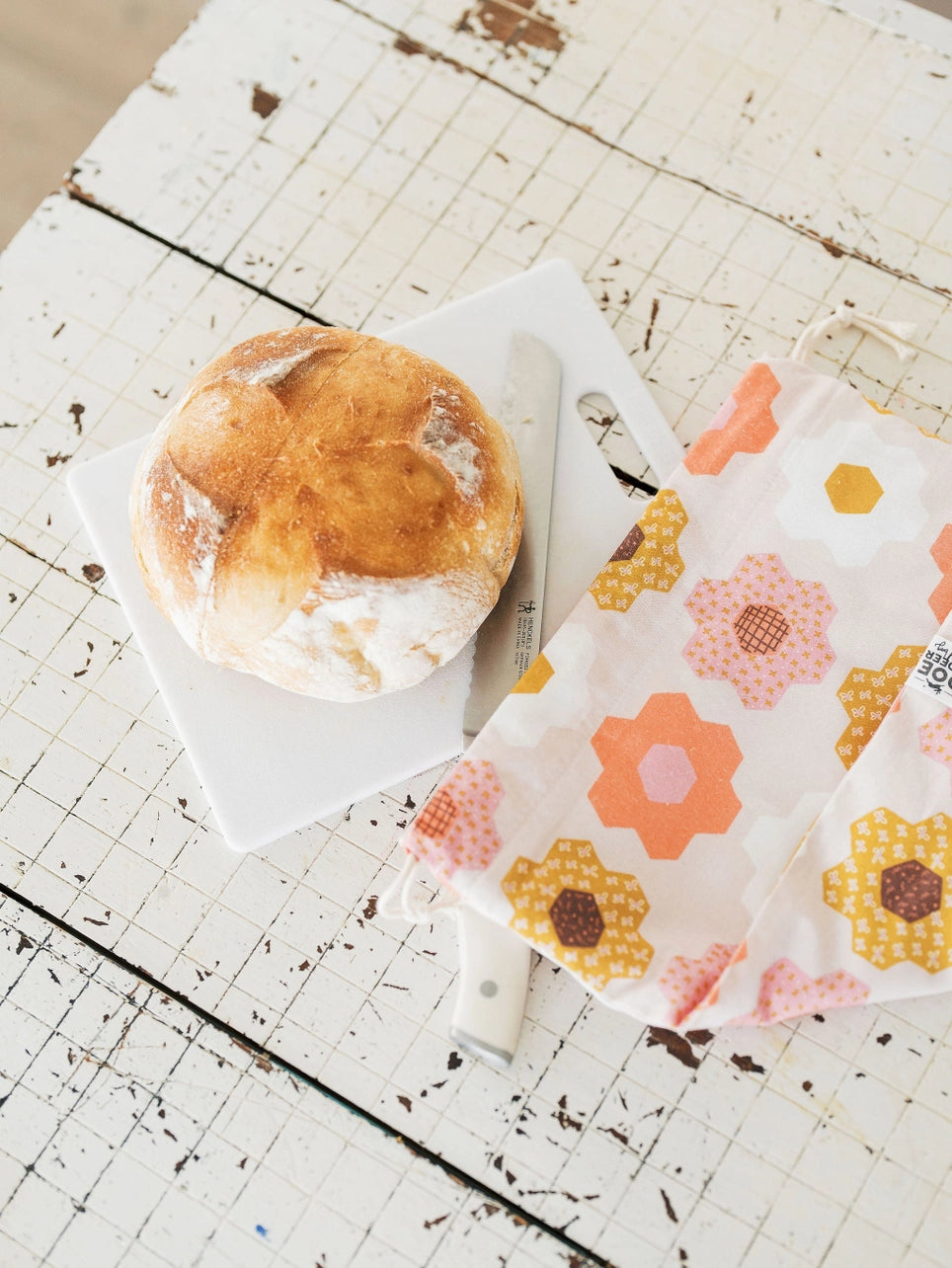 Flower Garden Bread Storage Bag