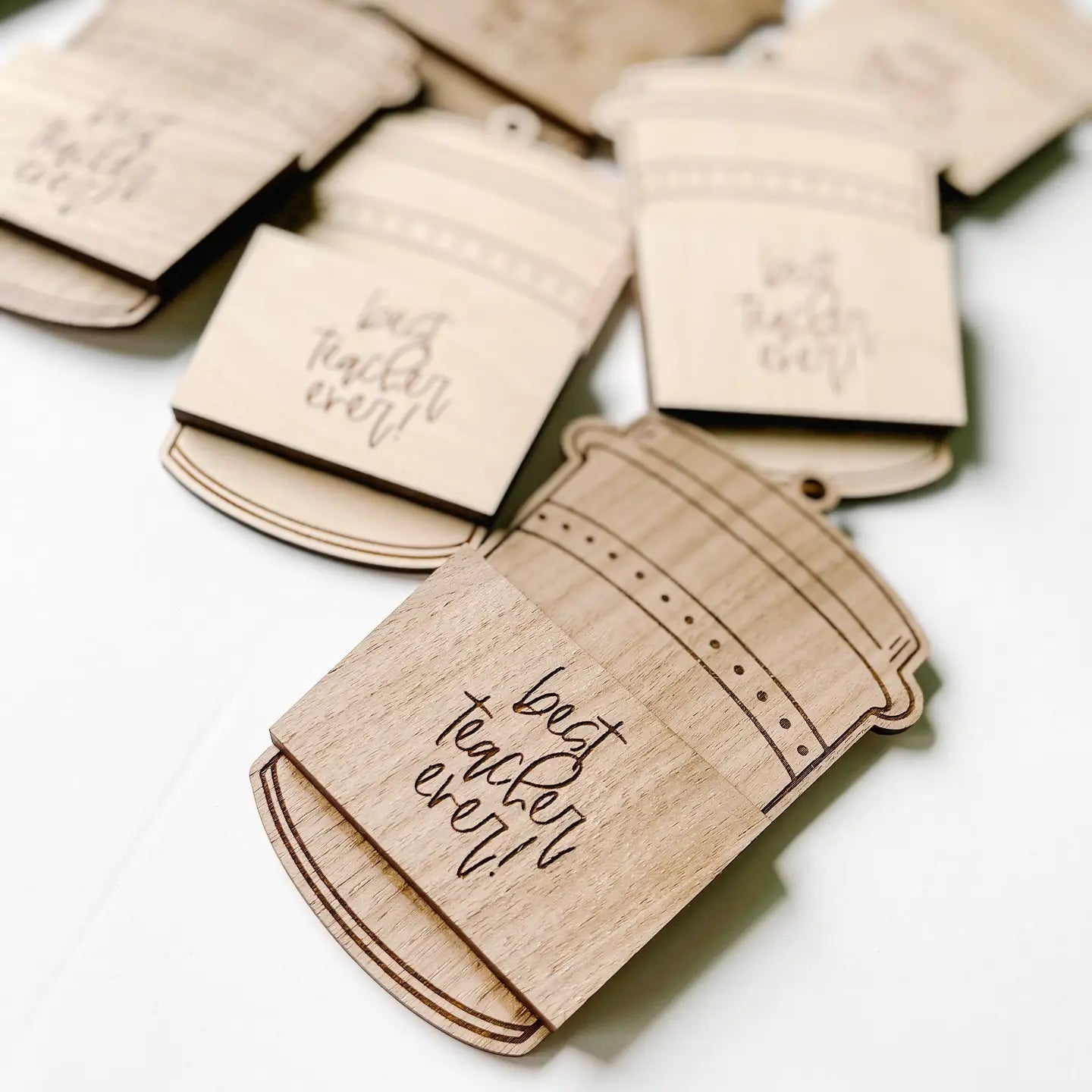 Best Teacher Ever Gift Card Holder/Ornament