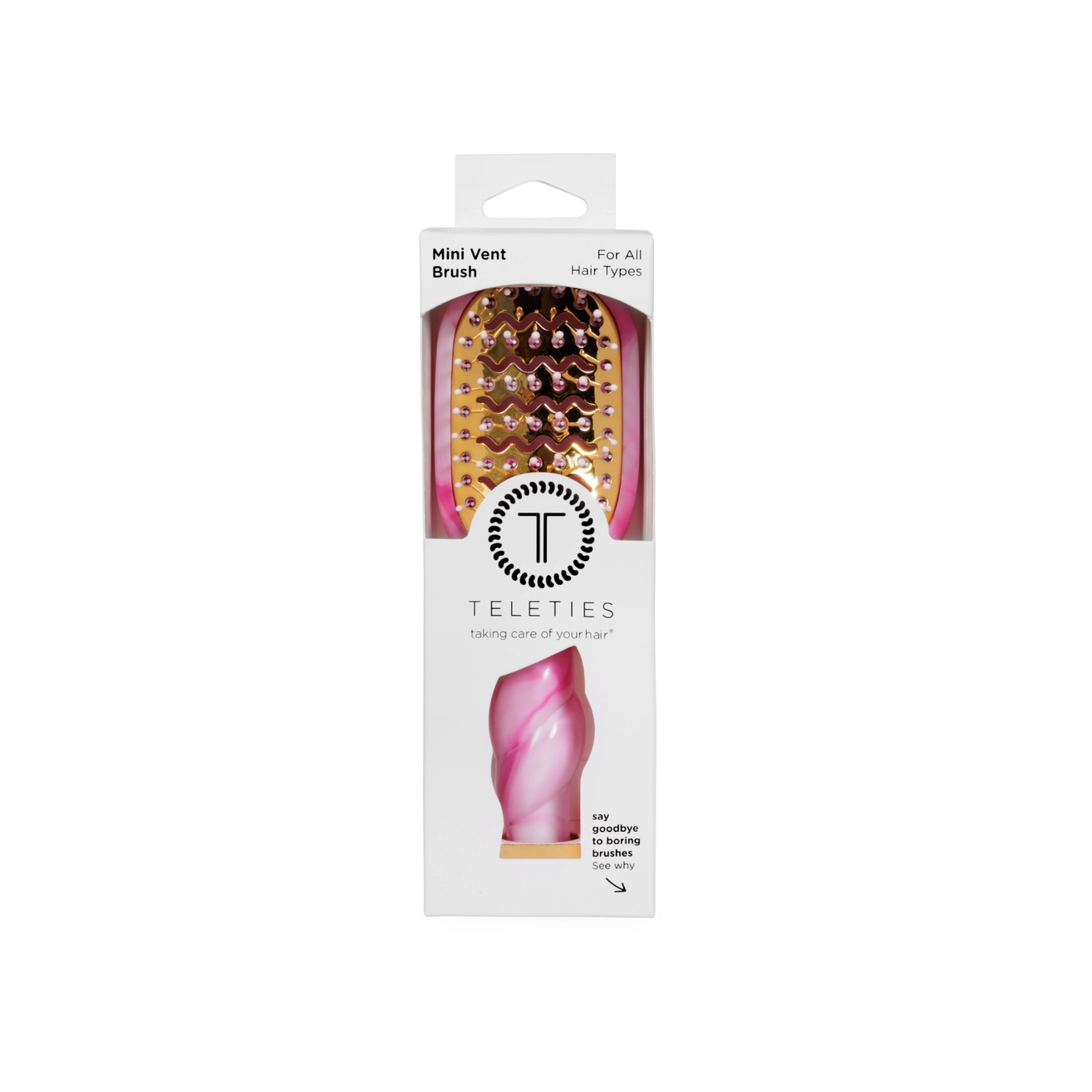 Pinch Me! Mini Vented Hair Brush | Teleties