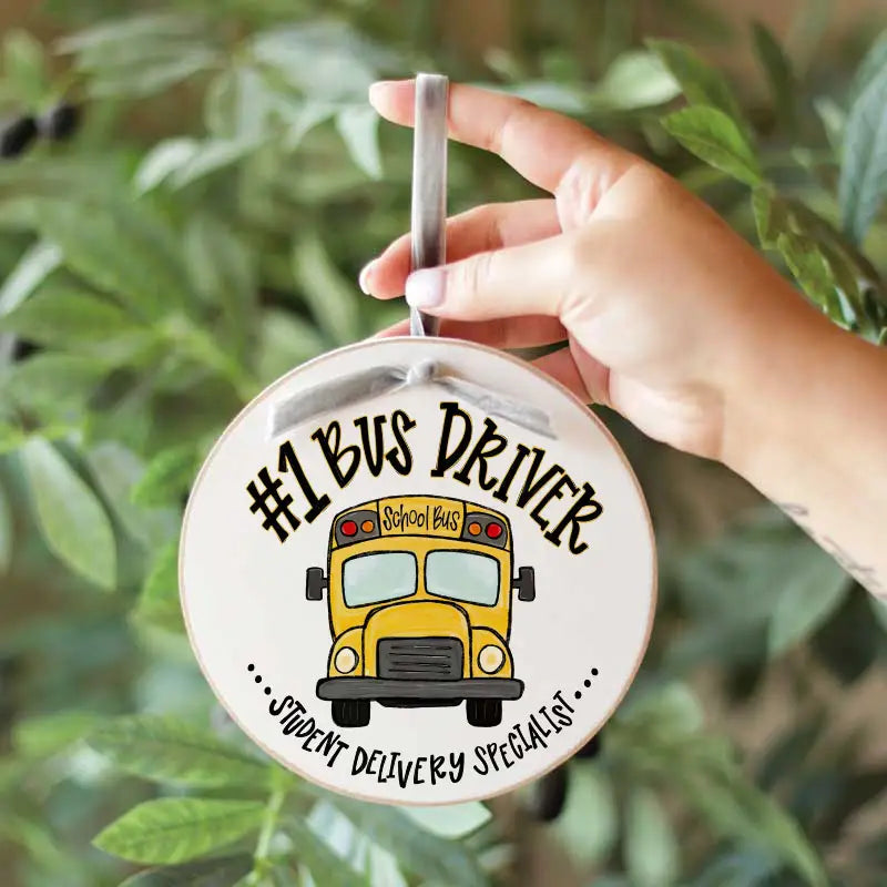 #1 Bus Driver Ornament