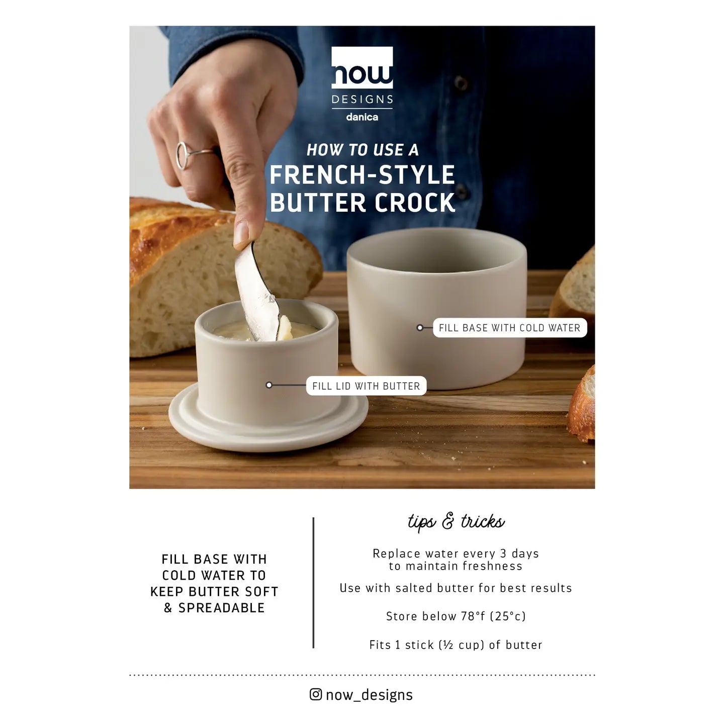 Butter Crock | MULTIPLE COLORS