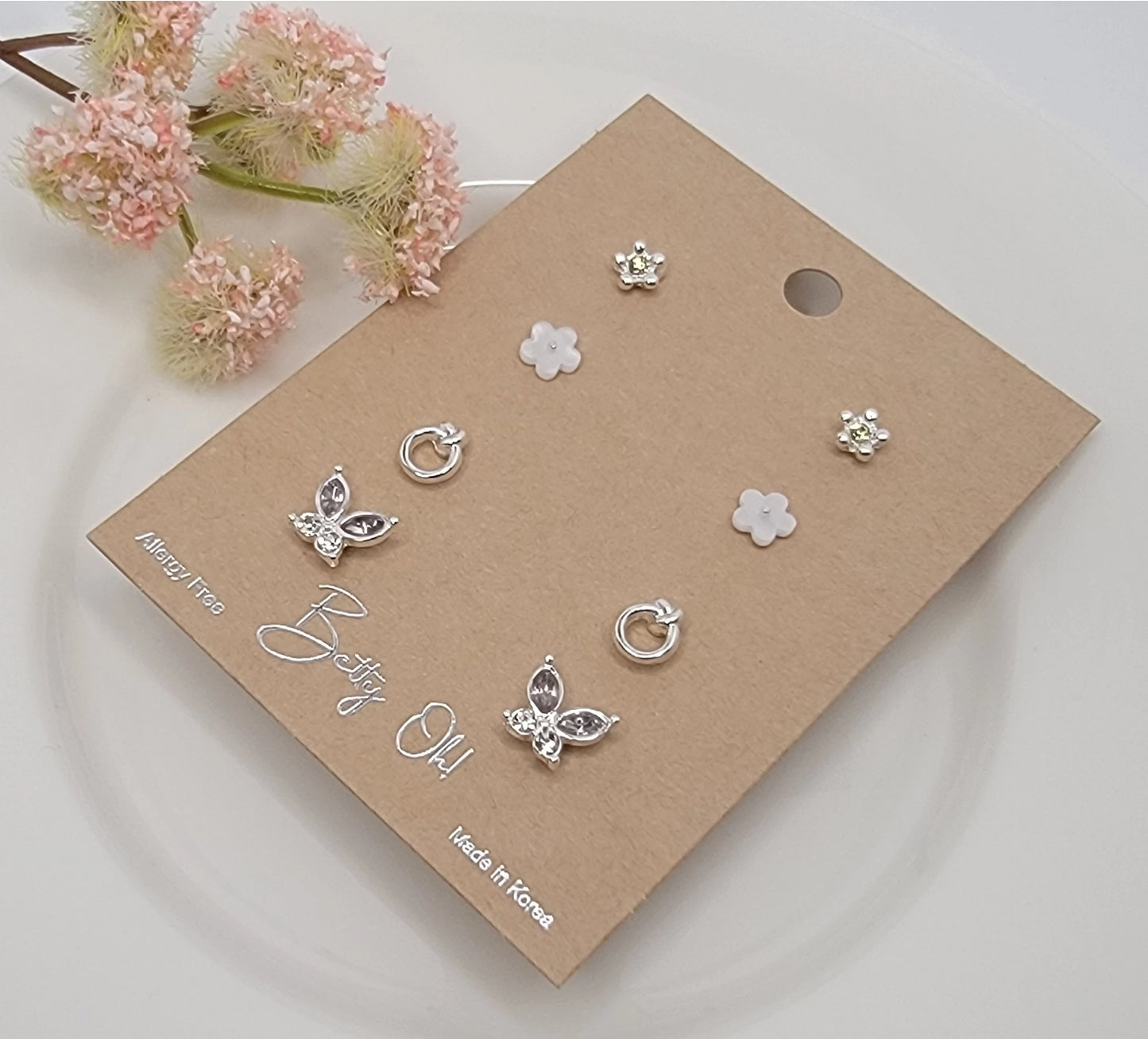 Brookie Stud Earring Set | MULTIPLE COLORS