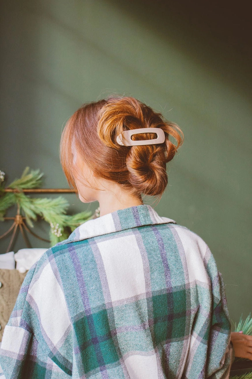 Matte Flat Claw Clip | Multiple Colors