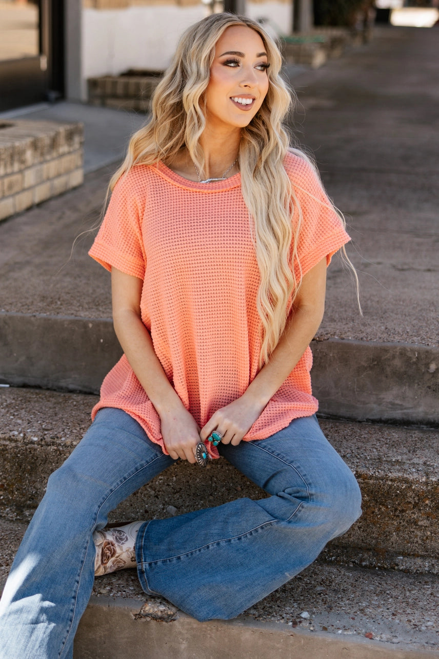 Cydnee Crochet Poncho Sleeve Top