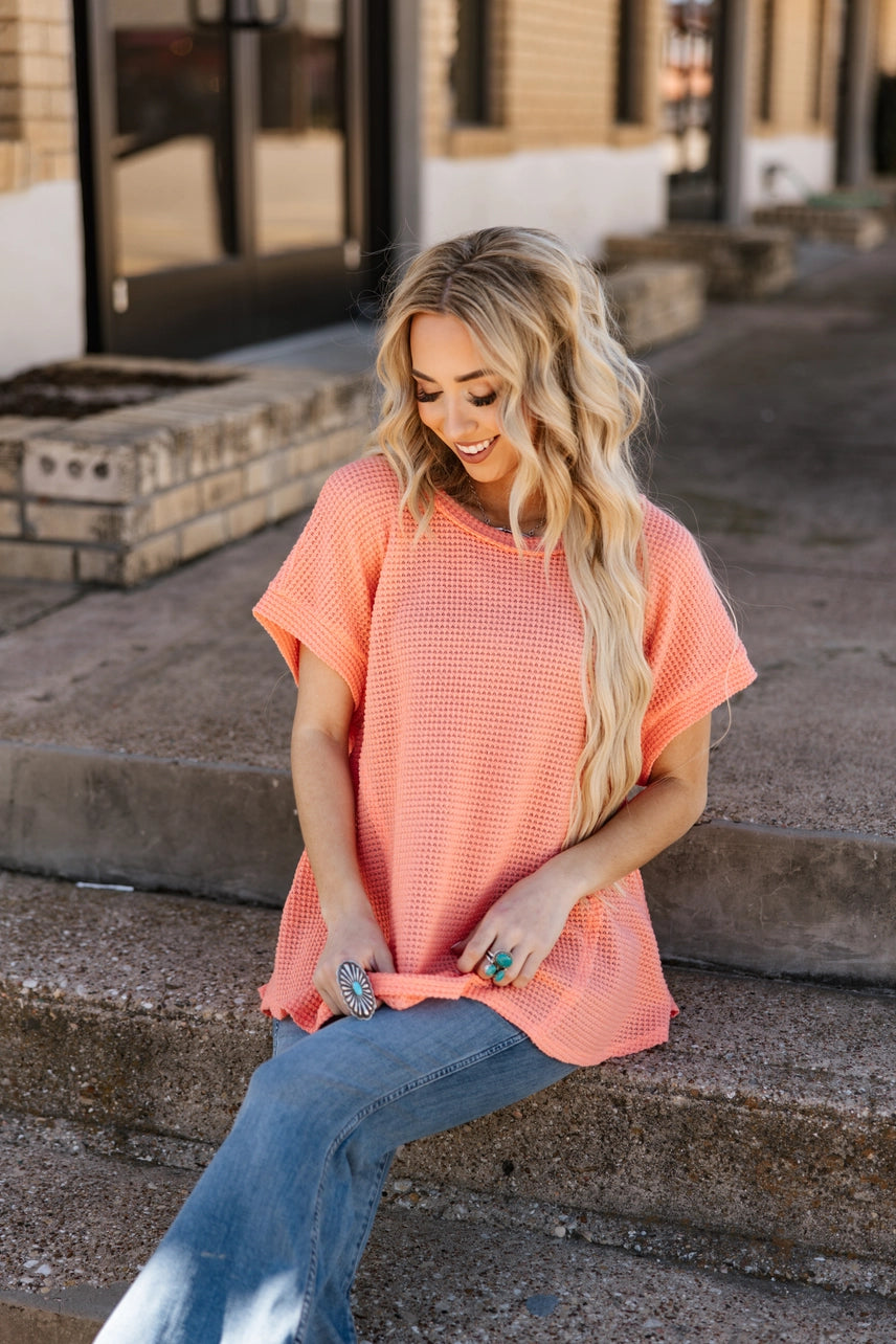 Cydnee Crochet Poncho Sleeve Top