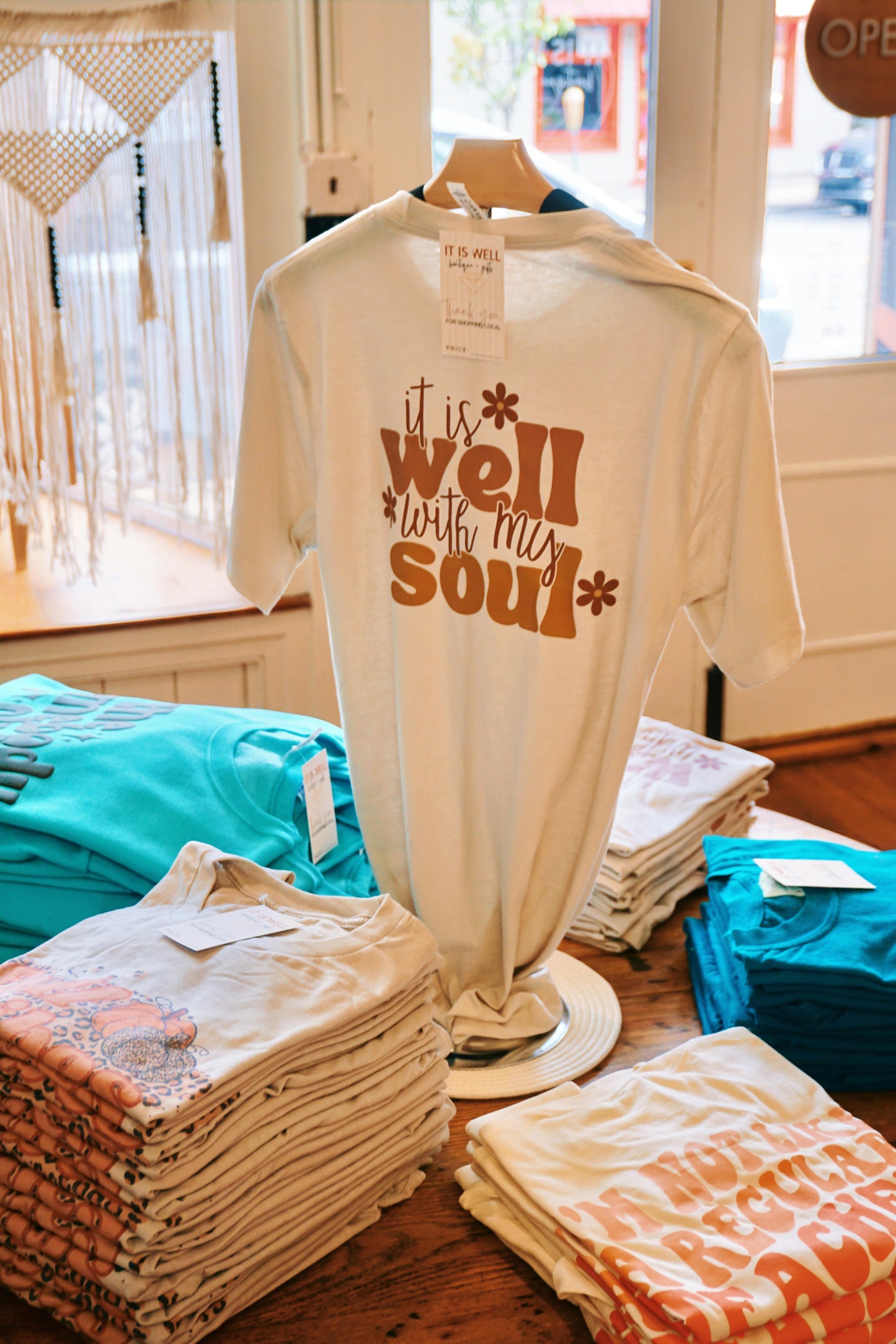It Is Well Boutique + Gifts Logo Tee