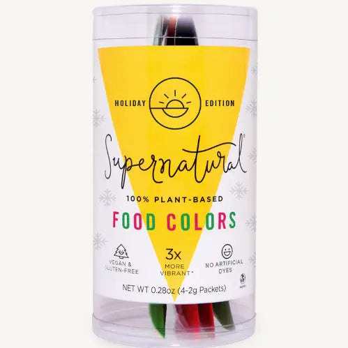 Plant-Based Food Colors - Holiday Colors