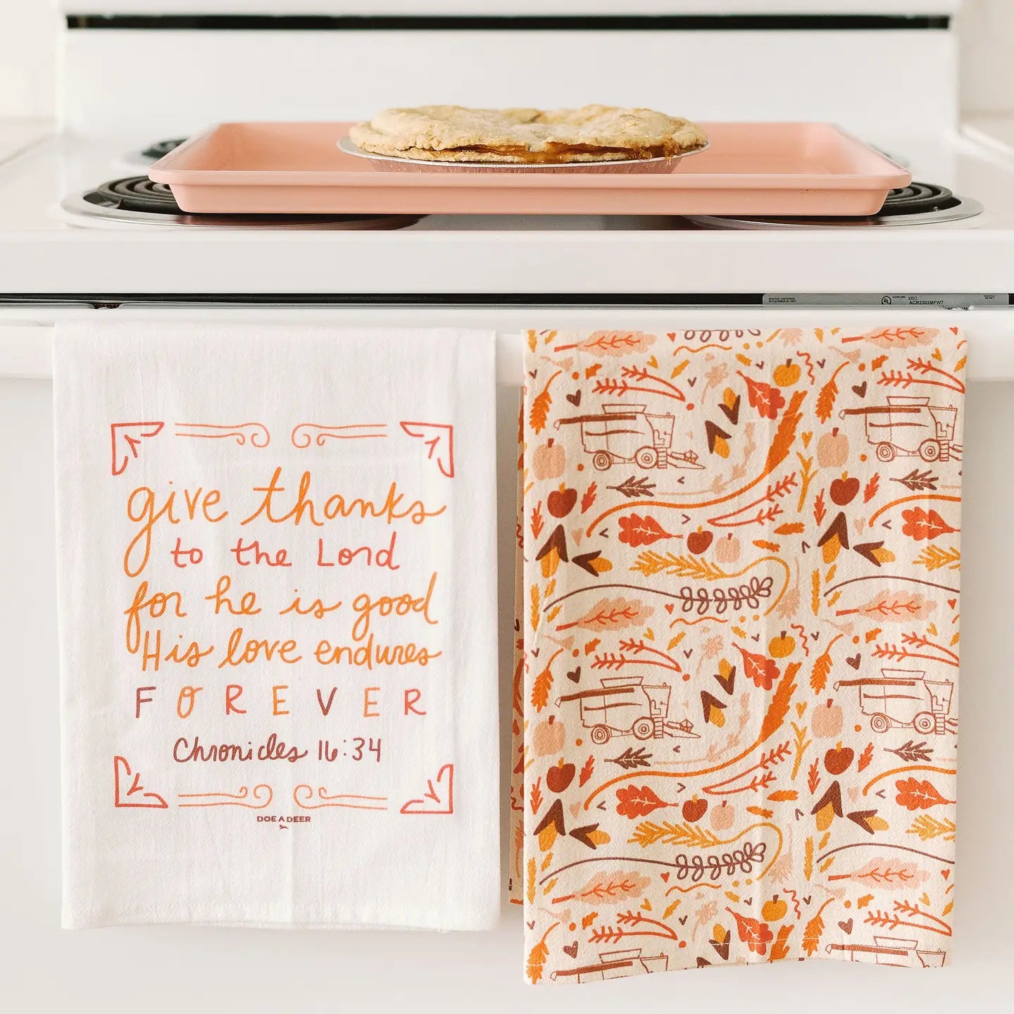 Give Thanks To the Lord Kitchen Flour Sack Towel