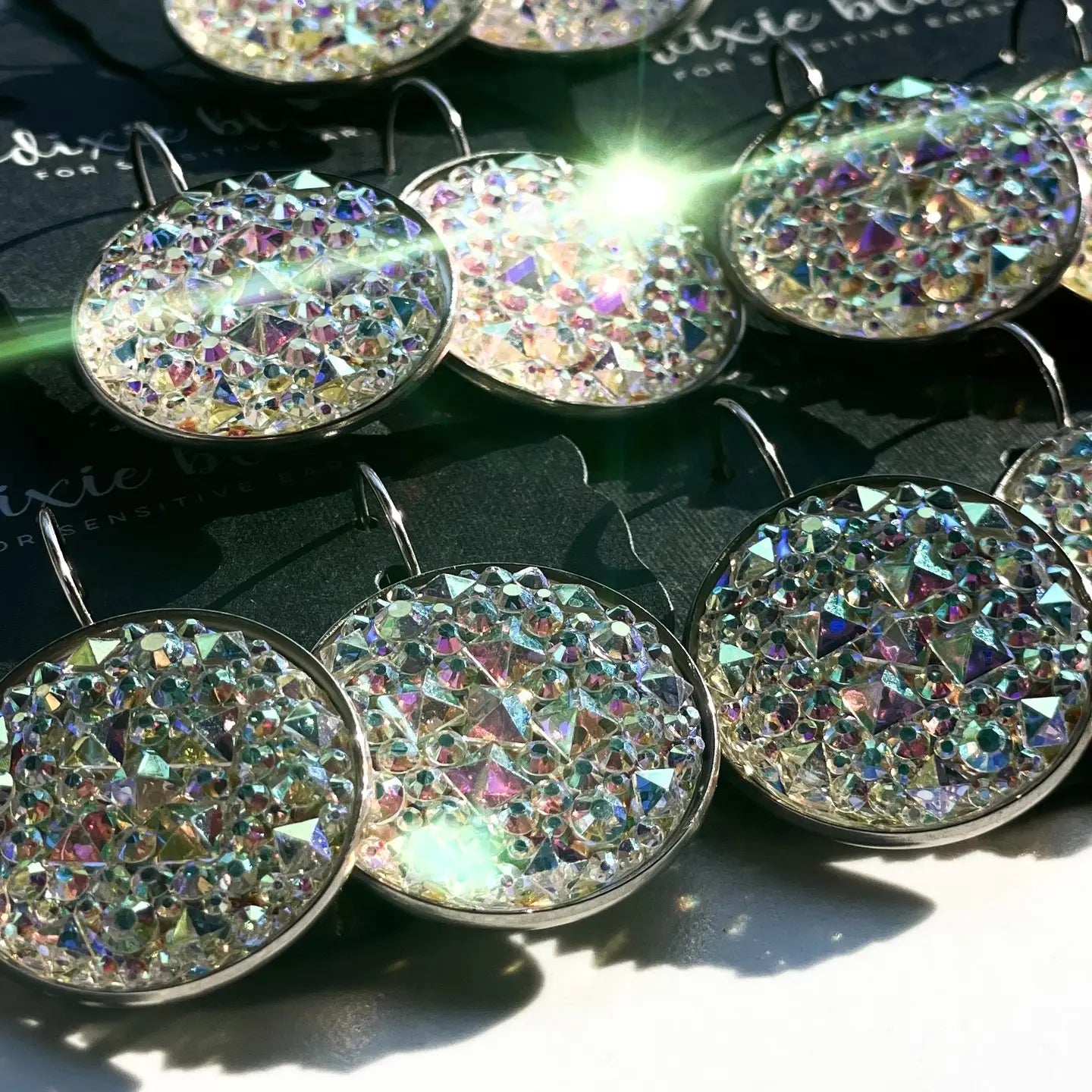 Shimmer + Shine Leverback Earrings