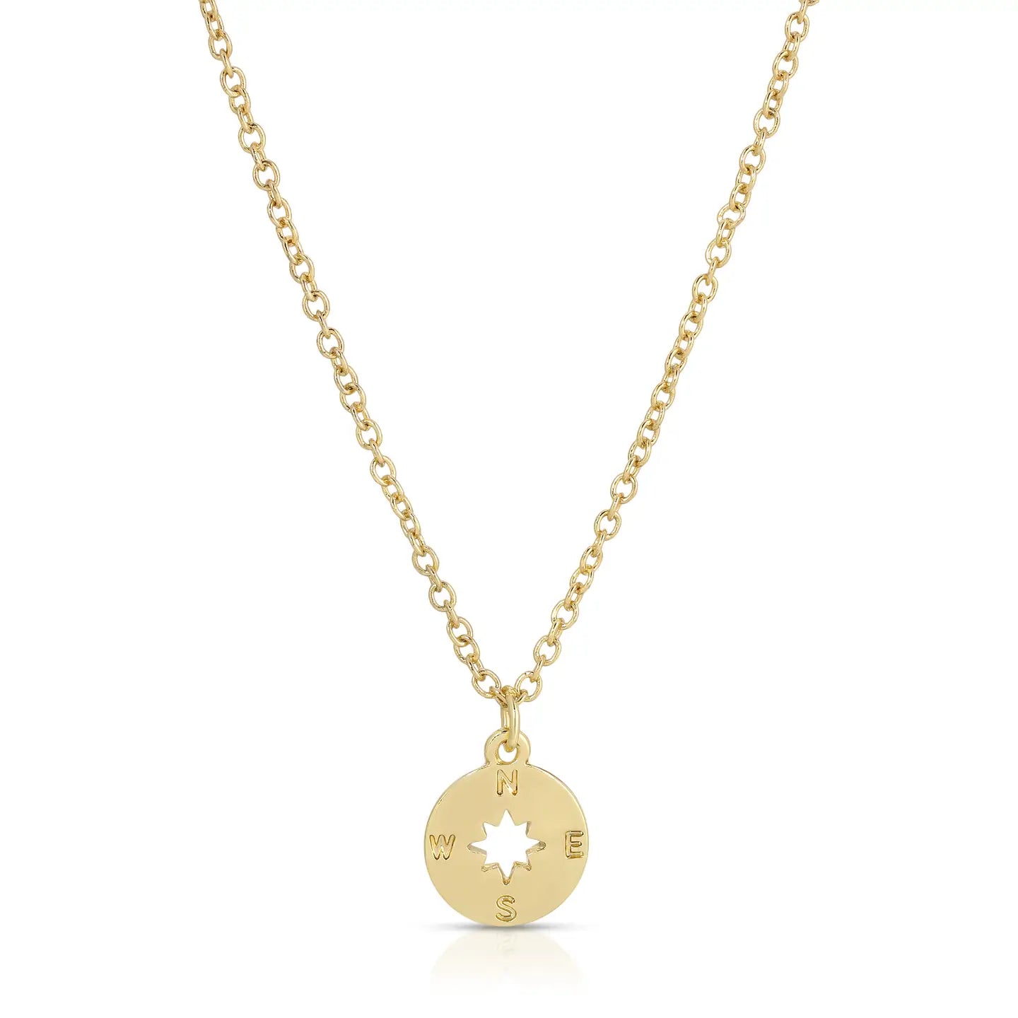 I'd Be Lost Without You Gold Necklace for Mom