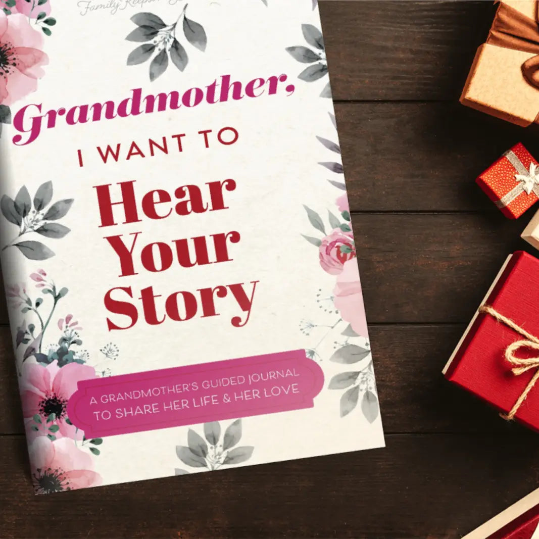 Grandmother, I Want To Hear Your Story | GUIDED MEMORY JOURNAL