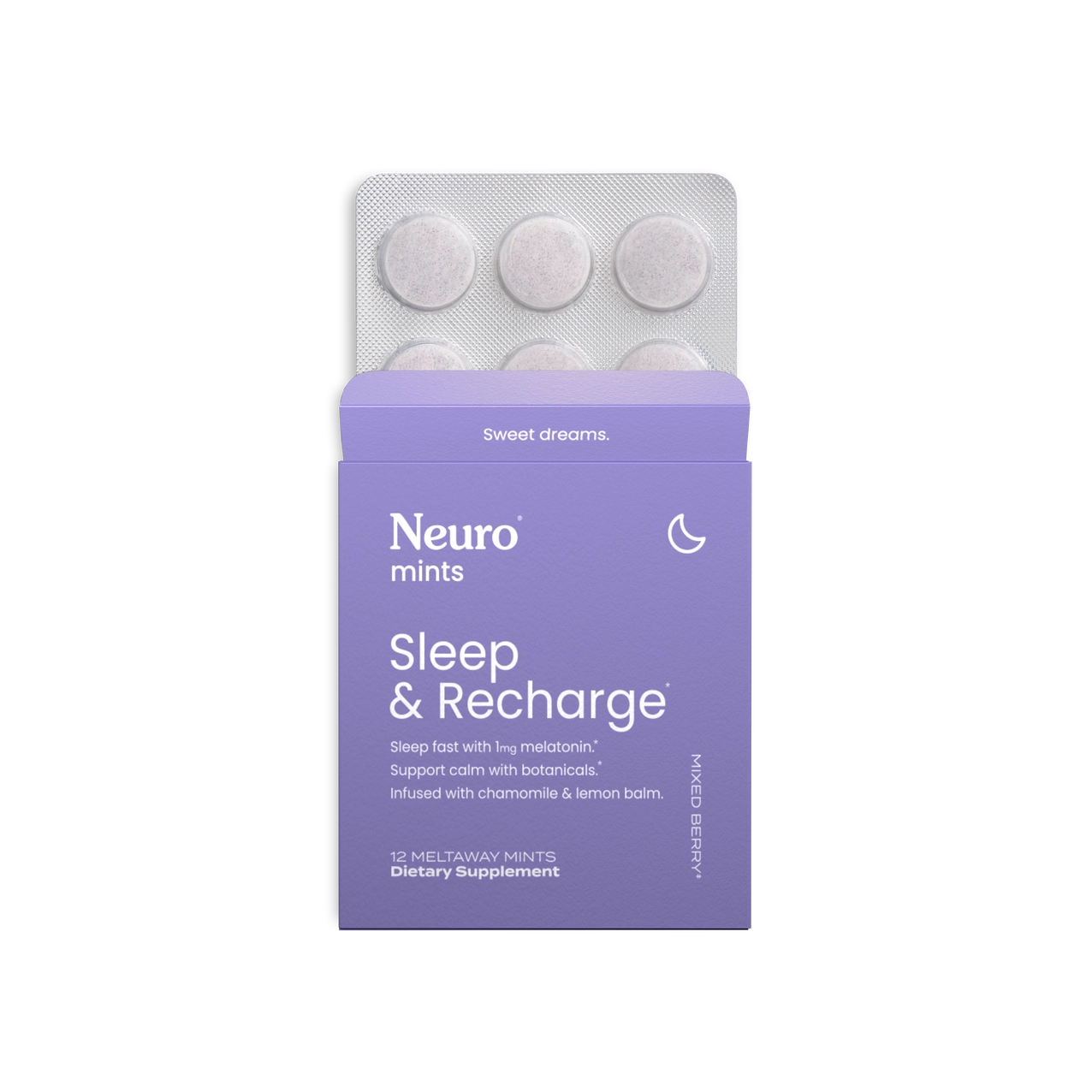 Neuro Mints | Sleep and Recharge Mints | Mixed Berry