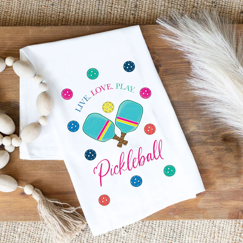 Pickleball Tea Towel