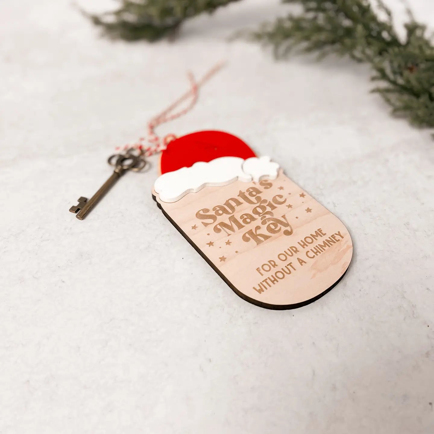 Santa's Magic Key | Magic Key Ornament or Door Hanger