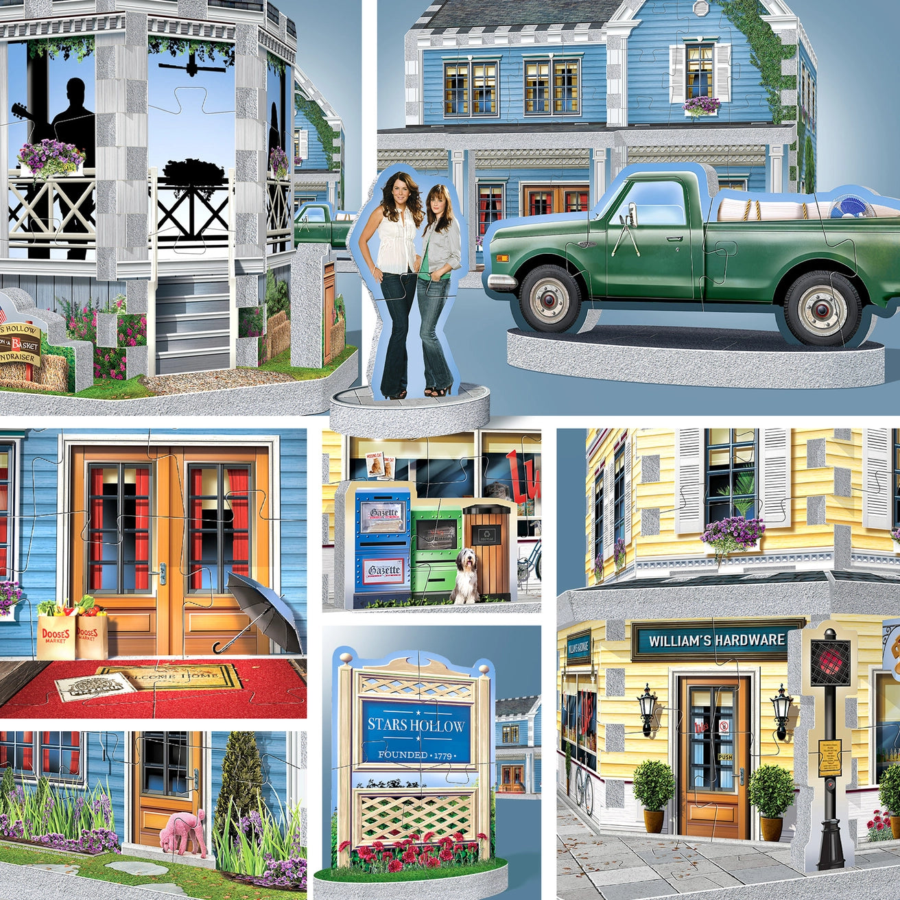 Stars Hollow 3D Puzzle