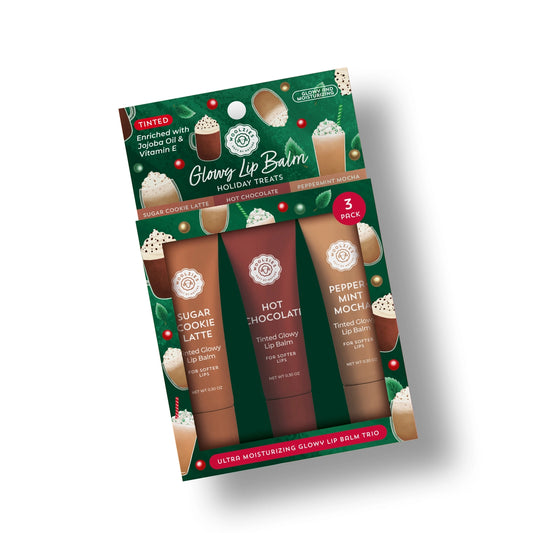 Holiday Treats Glowy Lip Balm Collection