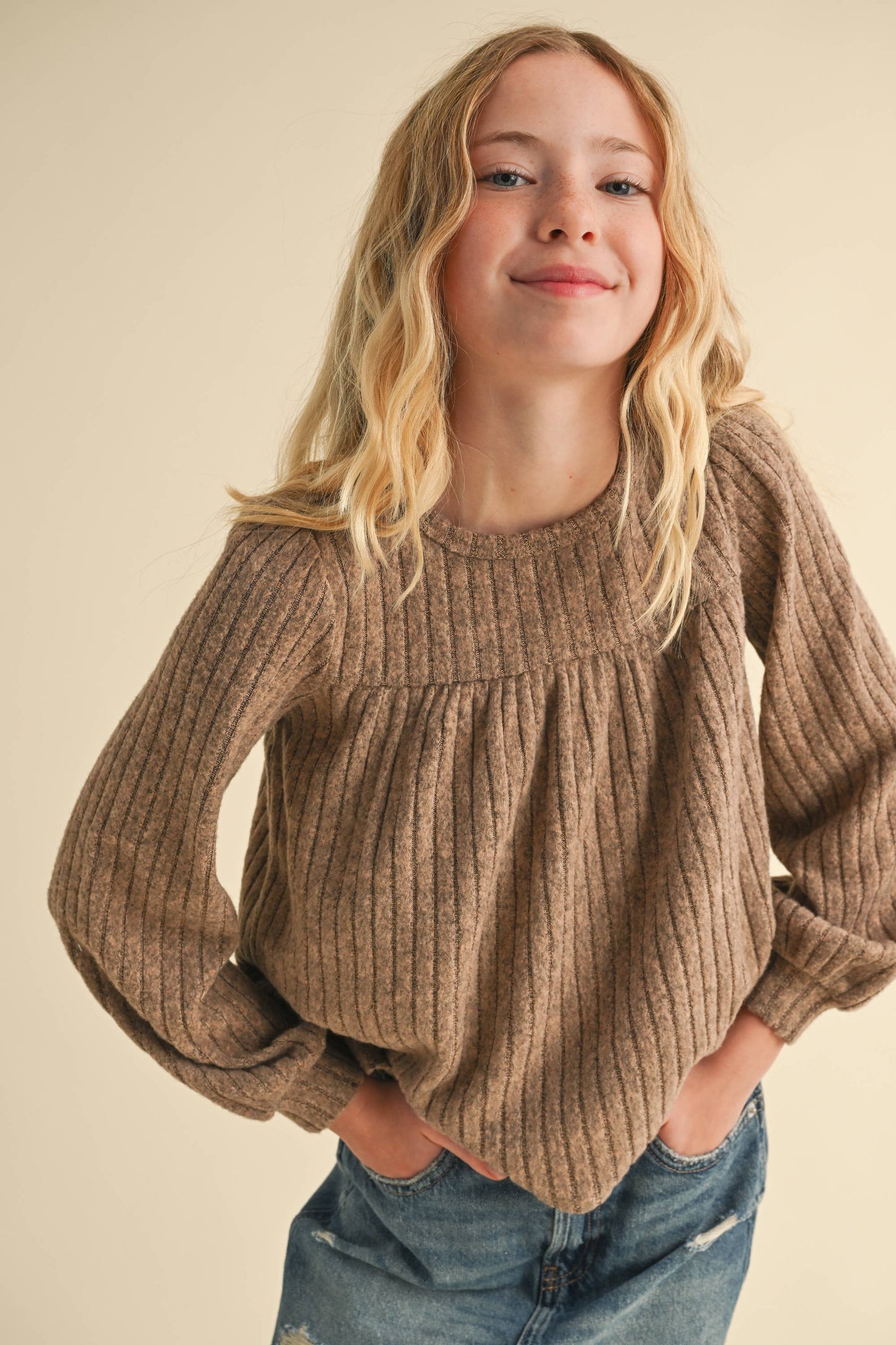 Girls Babydoll Sweater