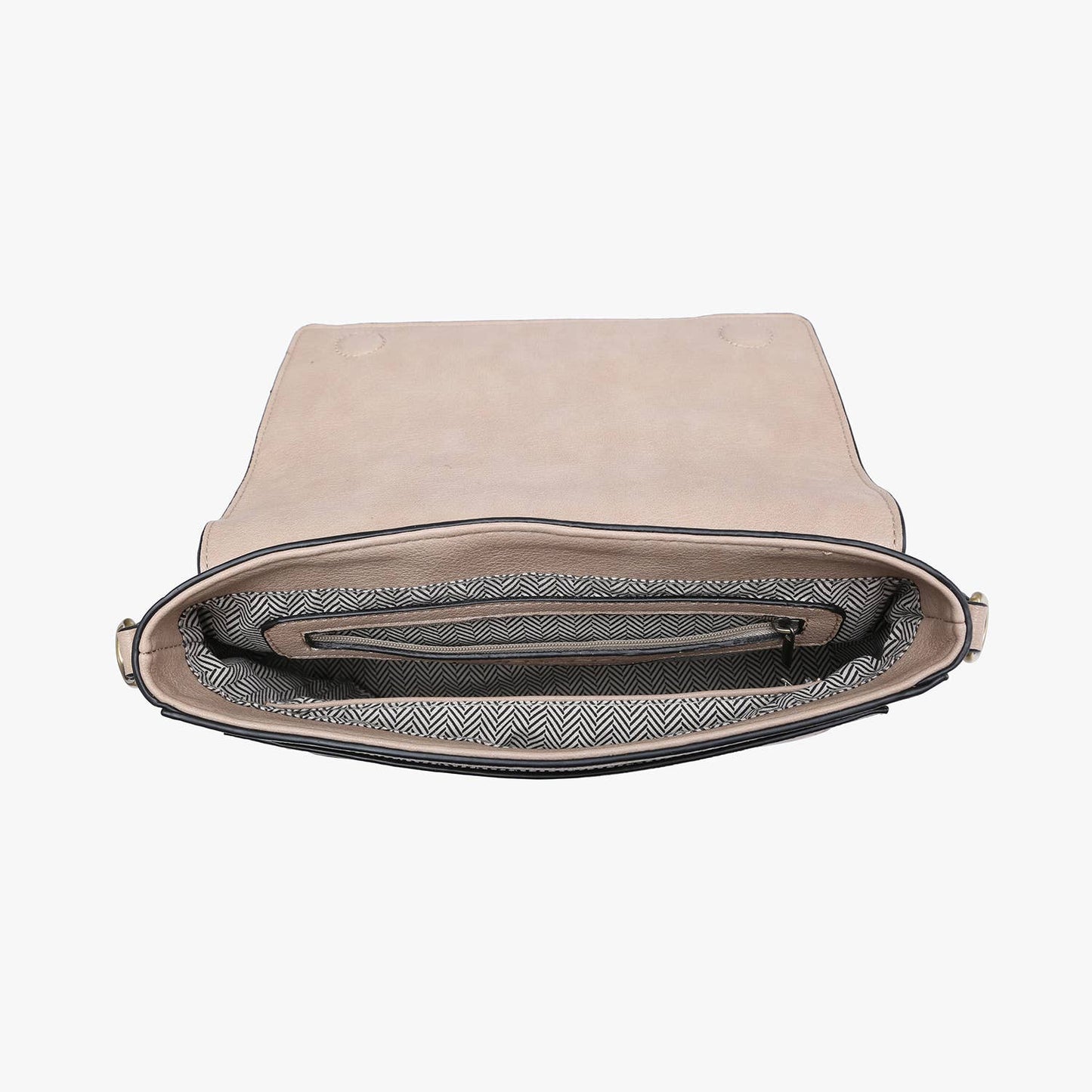 Francesca Whipstitch Flapover Crossbody Bag  Jen & Co.