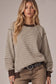 Samantha Waffle Pullover