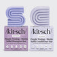 KITSCH Purple Toning Shampoo & Conditioner Bar Set | For Color-Treated & Grey Hair