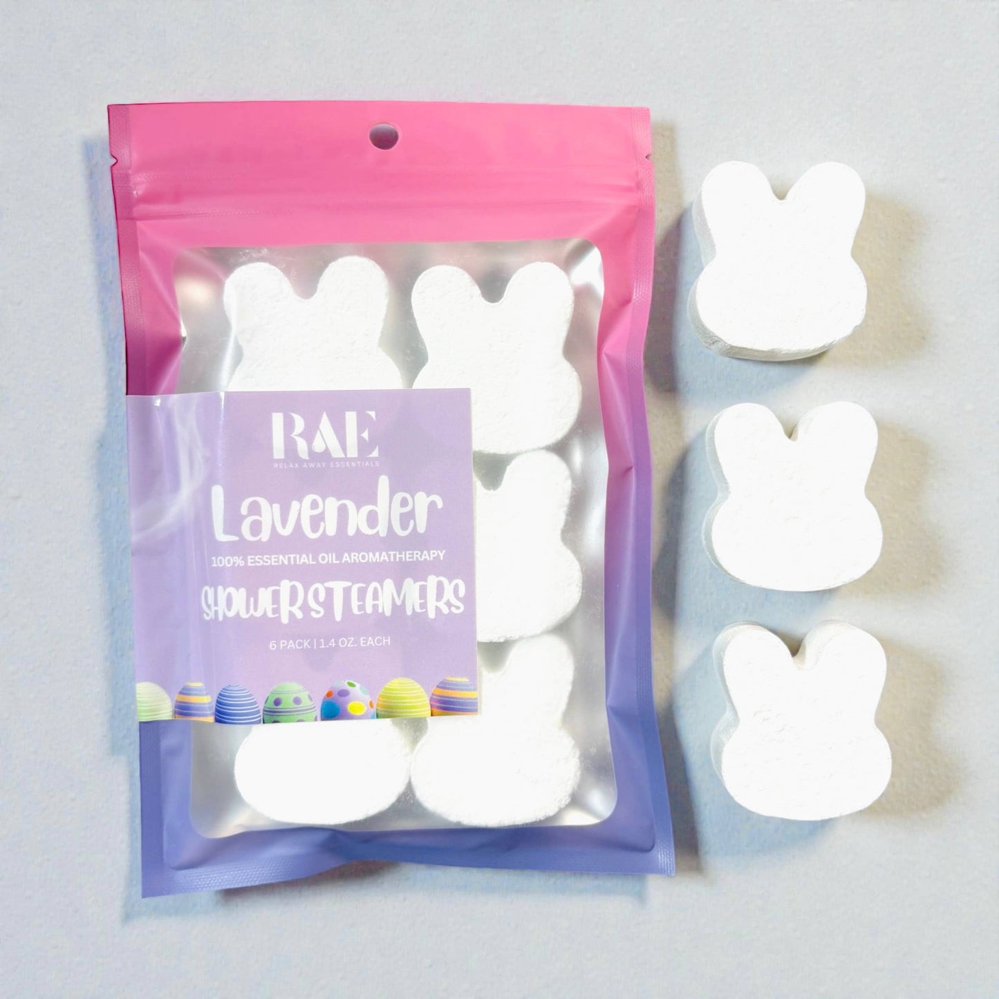 Bunny Shower Steamers - 6 Pack | MULTIPLE SCENTS