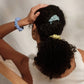 Coastal Ruched Satin Scrunchies Set