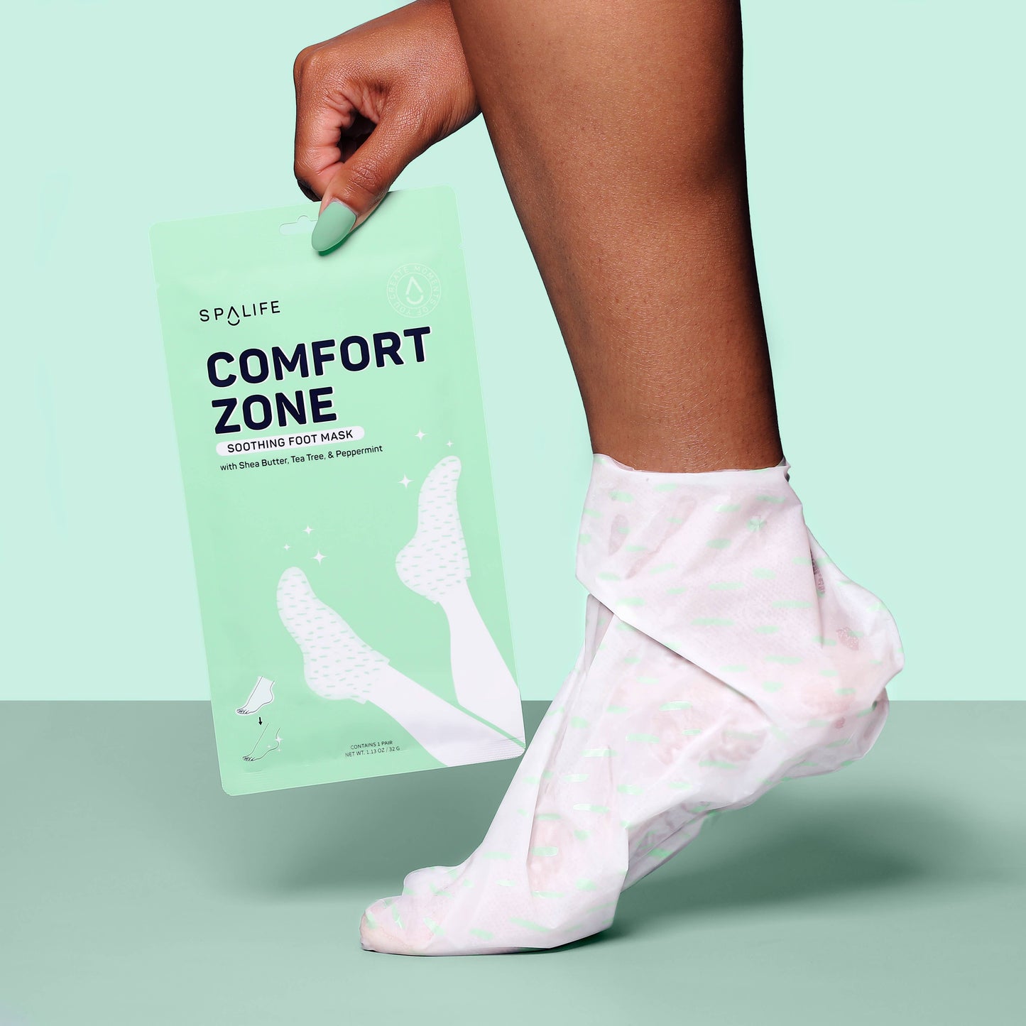 Comfort Zone Soothing Foot Mask with Shea Butter & Tea Tree | Spa Life
