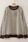 Samantha Waffle Pullover