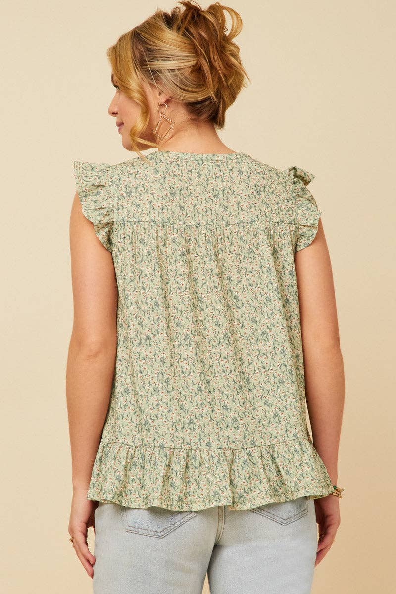 Katie Floral Top