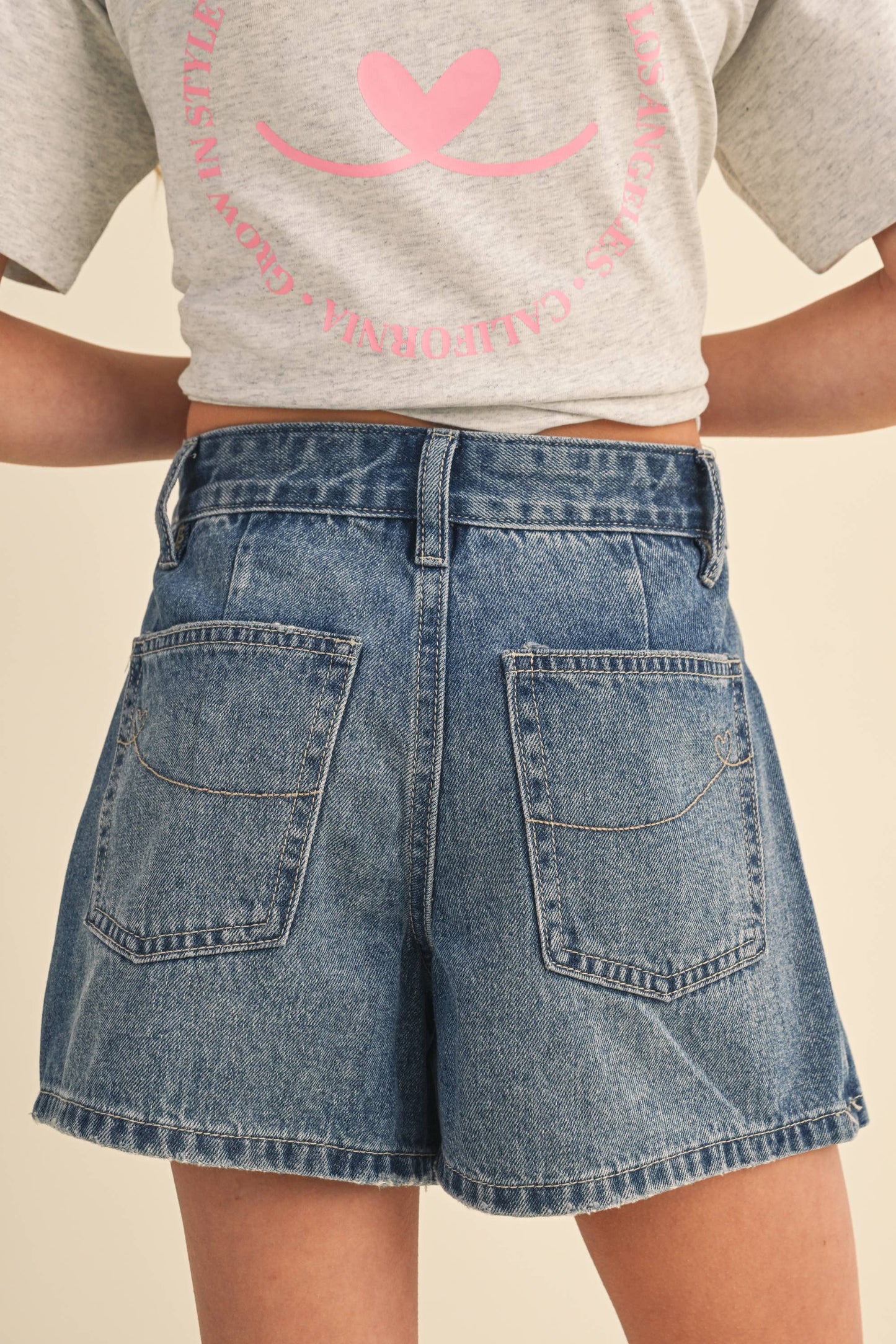Girls Denim Skort